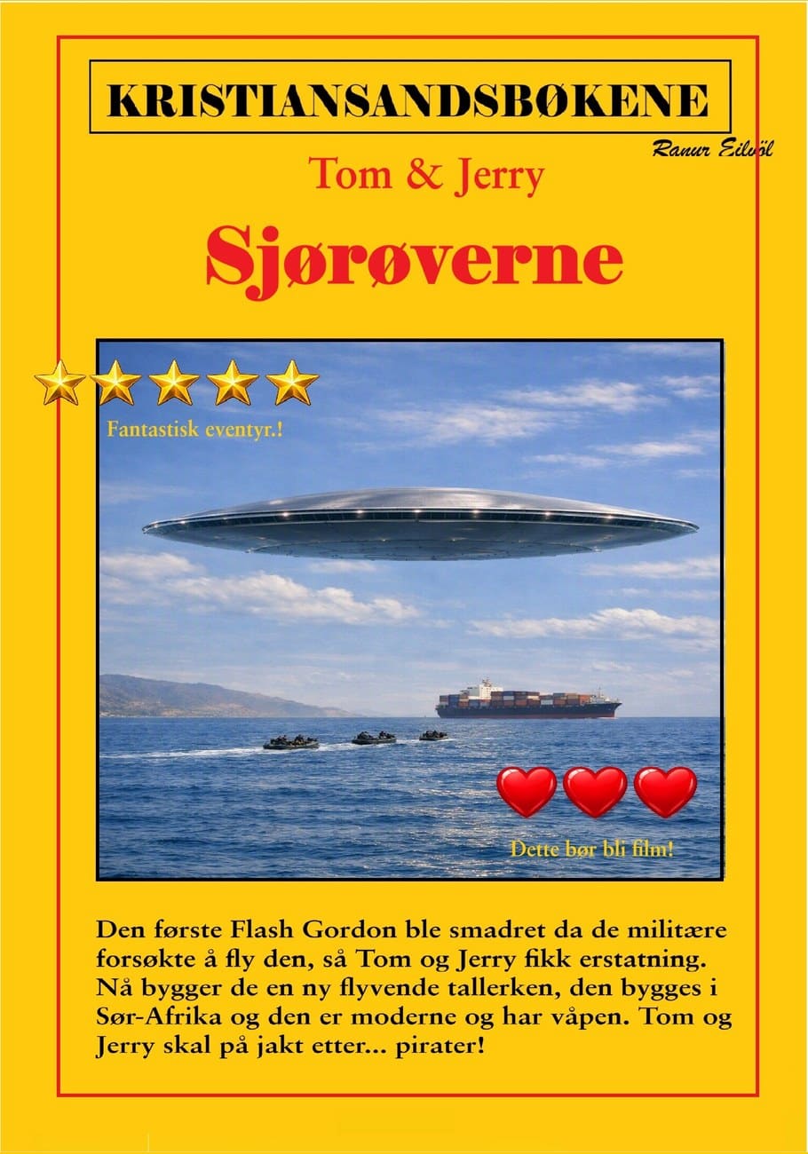 Omslaget til Sjørøverne